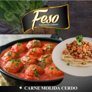 CARNE MOLIDA DE CERDO 1LB