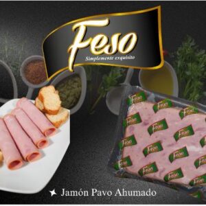 JAMON DE PAVO AHUMADO 1LB