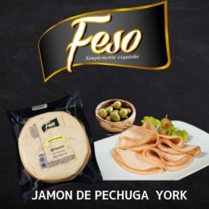 JAMON DE PECHUGA DE PAVO YORK 1LB