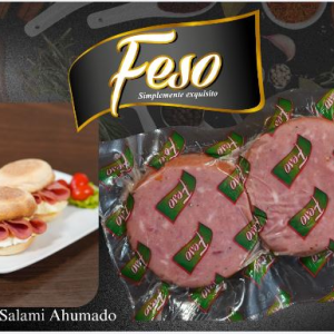 SALAMI AHUMADO REBANADO 1LB